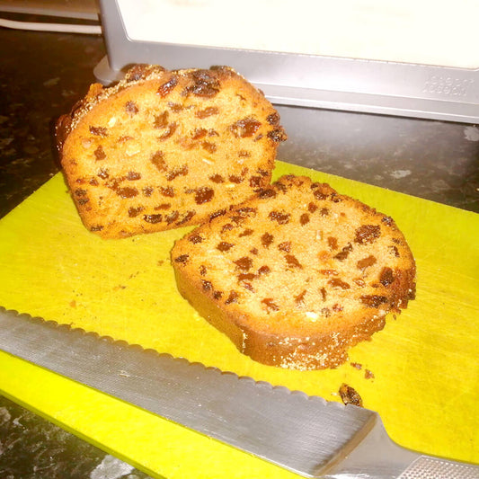 Spiced Fruit Loaf Cake recipe by Kaioss Games