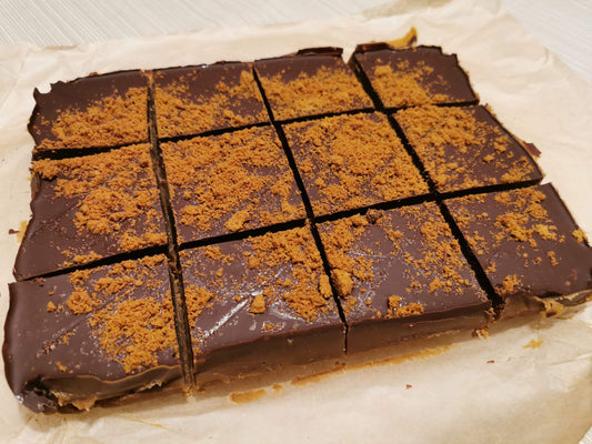 Biscoff Millionaires Shortbread recipe by Kaioss Games