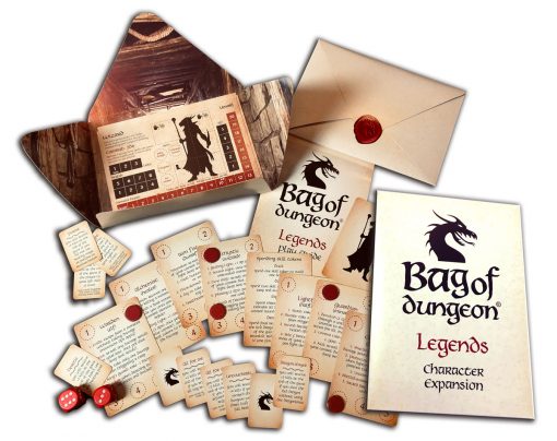 Bag of Dungeon: Legends Expansion (1st Edition)
