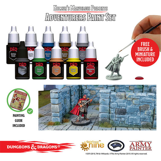 D&D: Nolzur's Marvelous Pigments - Adventurer's Paint Set