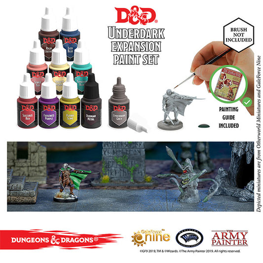 D&D: Nolzur's Marvelous Pigments - Underdark Paint Set
