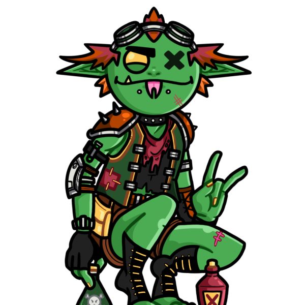 Image of Dice Goblin: The Alchemist (RPG Set) sticker. Available at indie online board games and card games retailer Kaioss Games