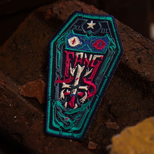 Image of Eat the Reich: Cloth Patch 4. This accessory for an RPG by Rowan, Rook & Decard is available at indie online boardgames and card games retailer Kaioss Games