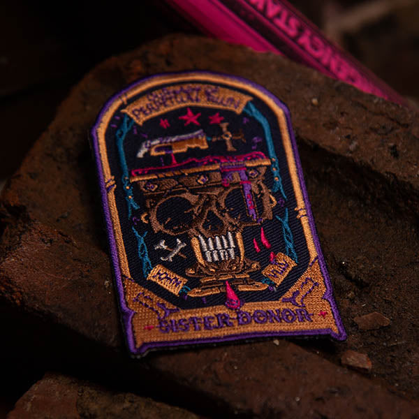 Image of Eat the Reich: Cloth Patch 2. This accessory for an RPG by Rowan, Rook & Decard is available at indie online boardgames and card games retailer Kaioss Games