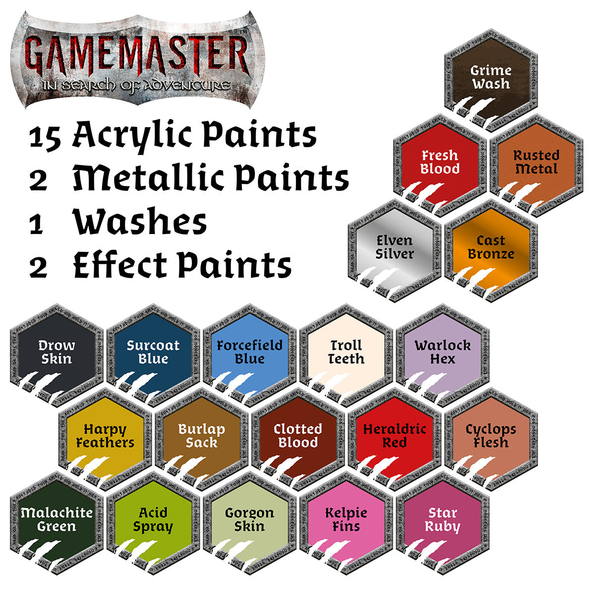 Gamemaster: Wandering Monsters Paint Set