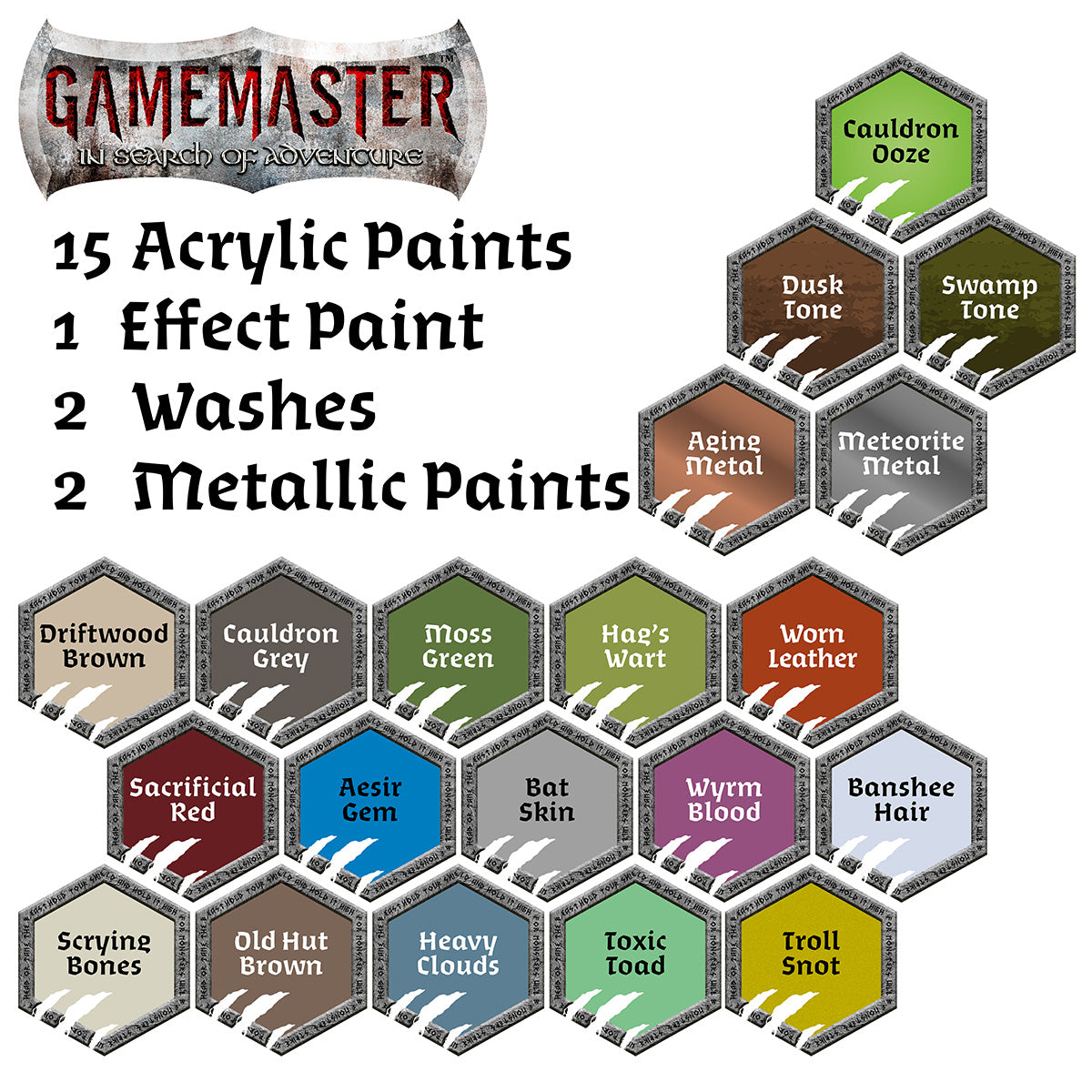 Gamemaster: Wilderness Adventures Paint Set