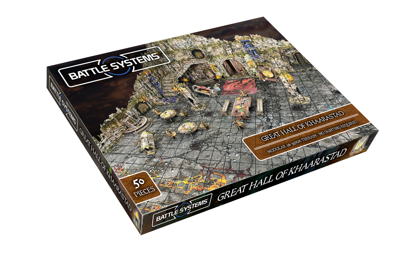 Battle Systems Dungeon Terrain: Great Hall of Khaarastad