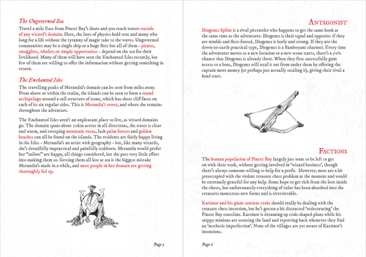 Pitcrawler Module: 01 Hunt for the Enchanted Isles