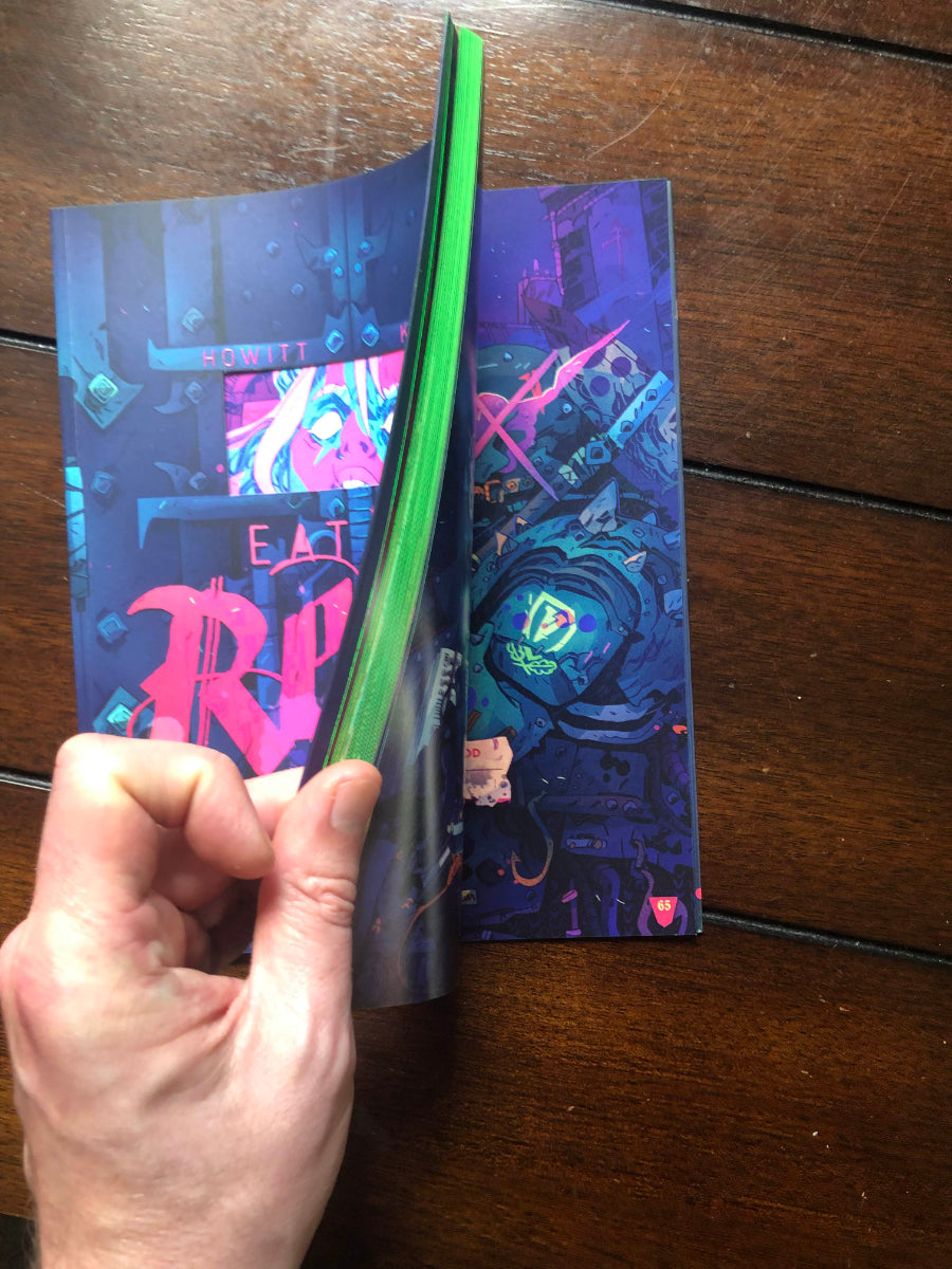 Eat the Reich Core Rulebook (Neon Green Edition)