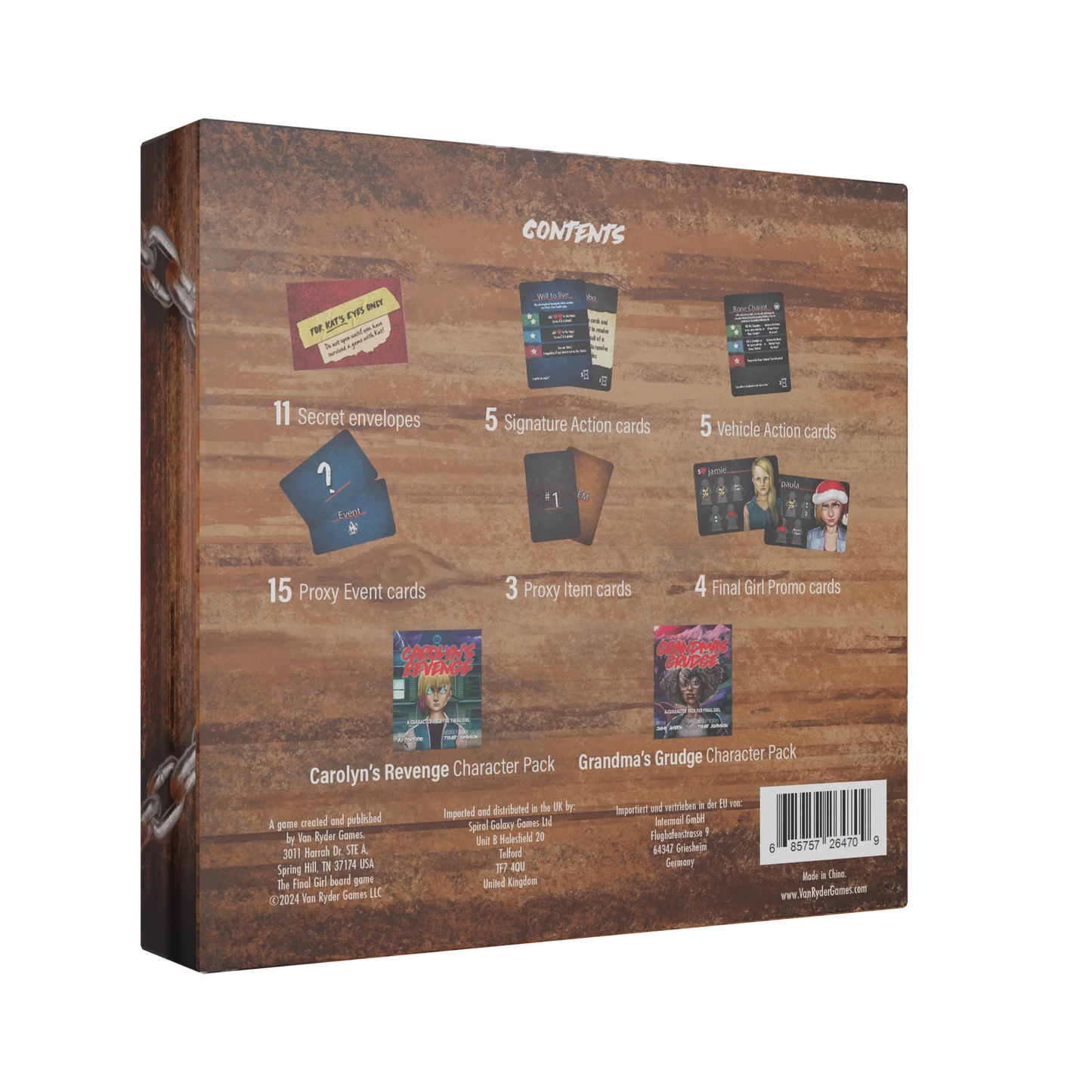 Final Girl: S3 Guest Stars Box