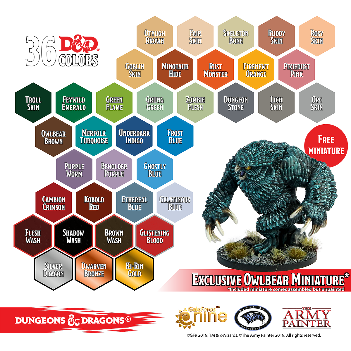 D&D: Nolzur's Marvelous Pigments - Monster's Paint Set