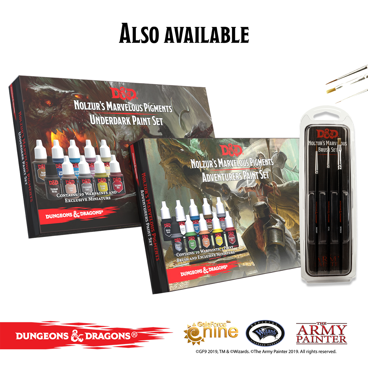 D&D: Nolzur's Marvelous Pigments - Monster's Paint Set