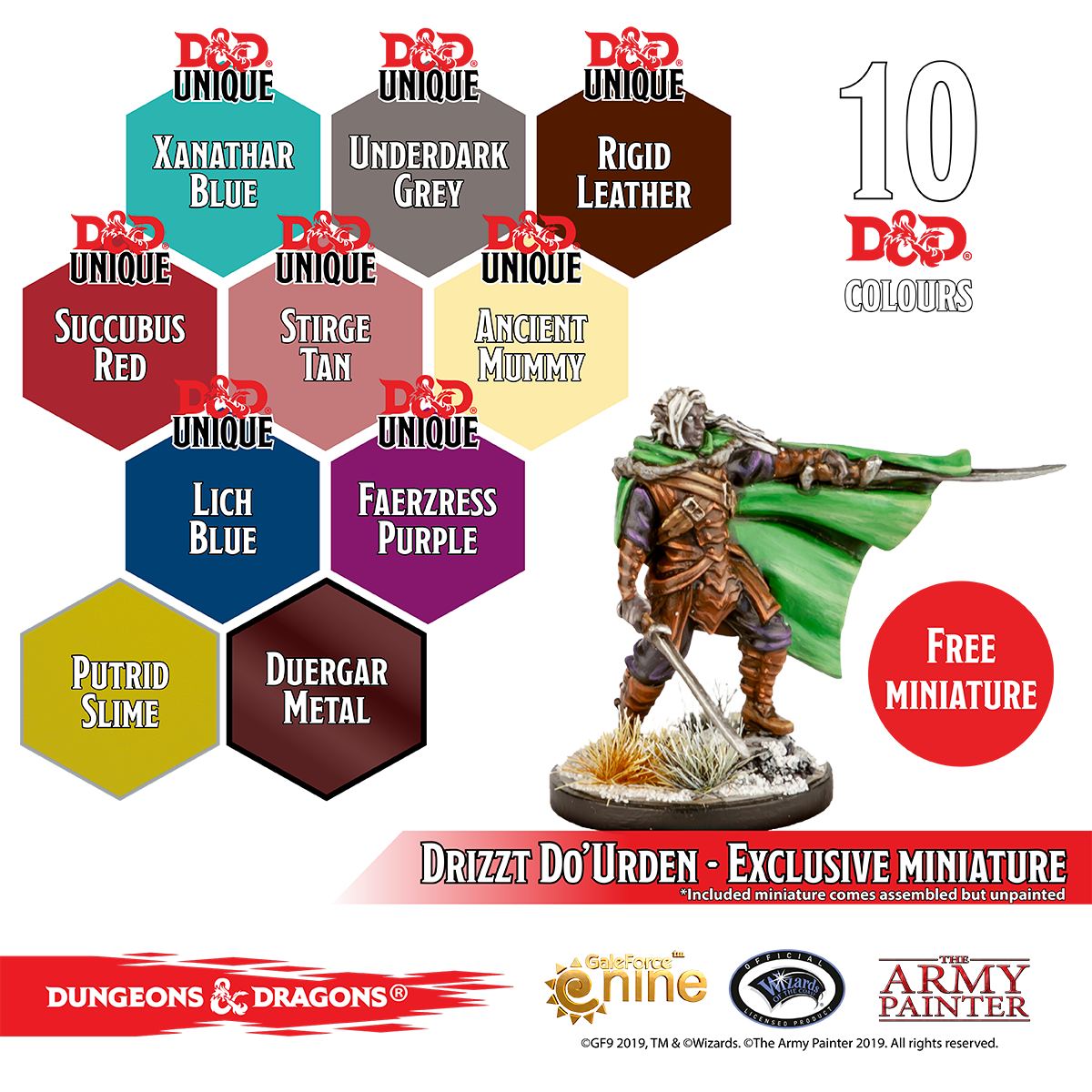 D&D: Nolzur's Marvelous Pigments - Underdark Paint Set