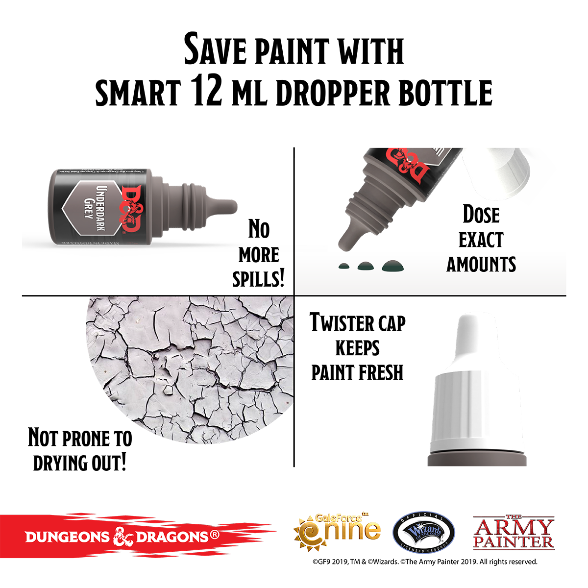 D&D: Nolzur's Marvelous Pigments - Underdark Paint Set