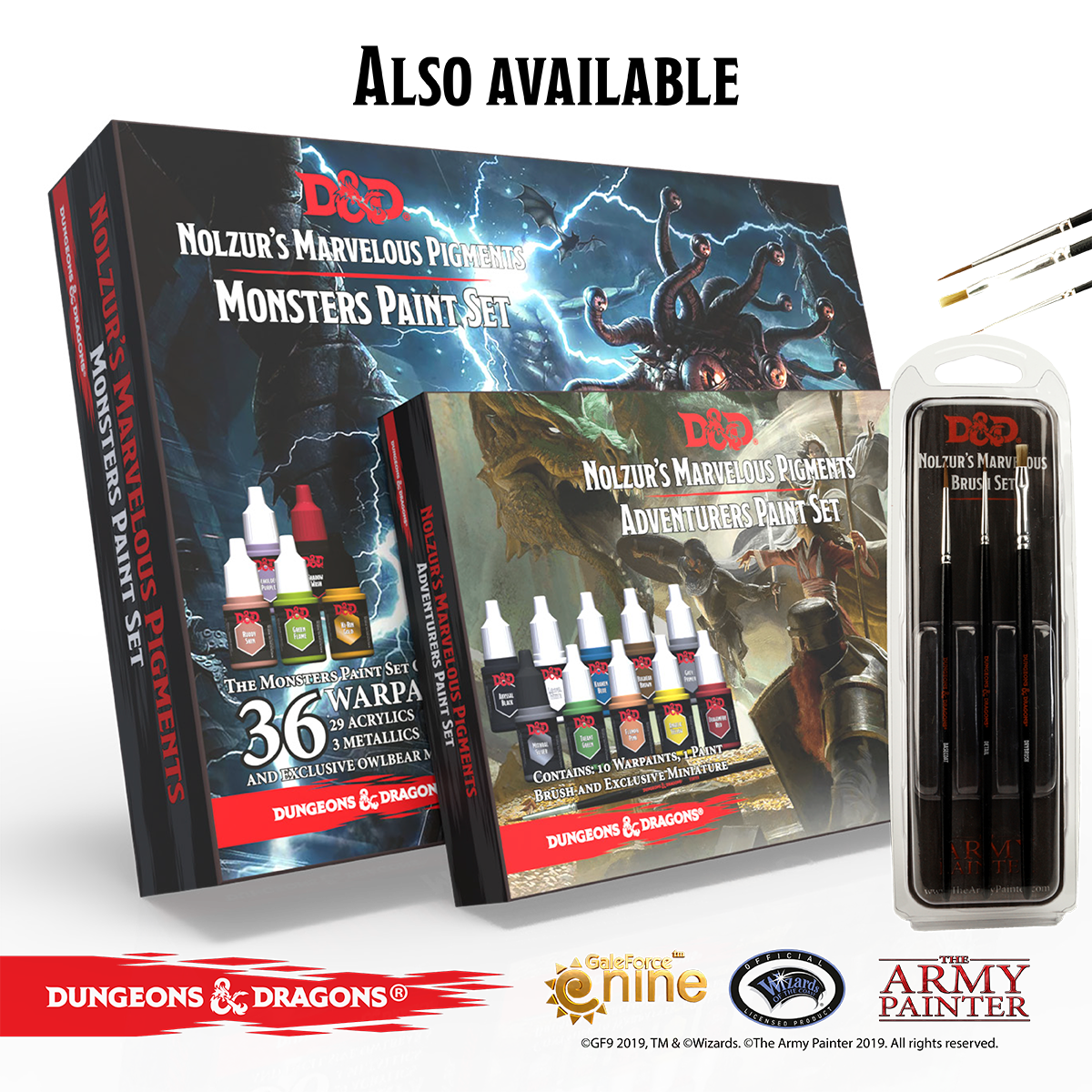 D&D: Nolzur's Marvelous Pigments - Underdark Paint Set