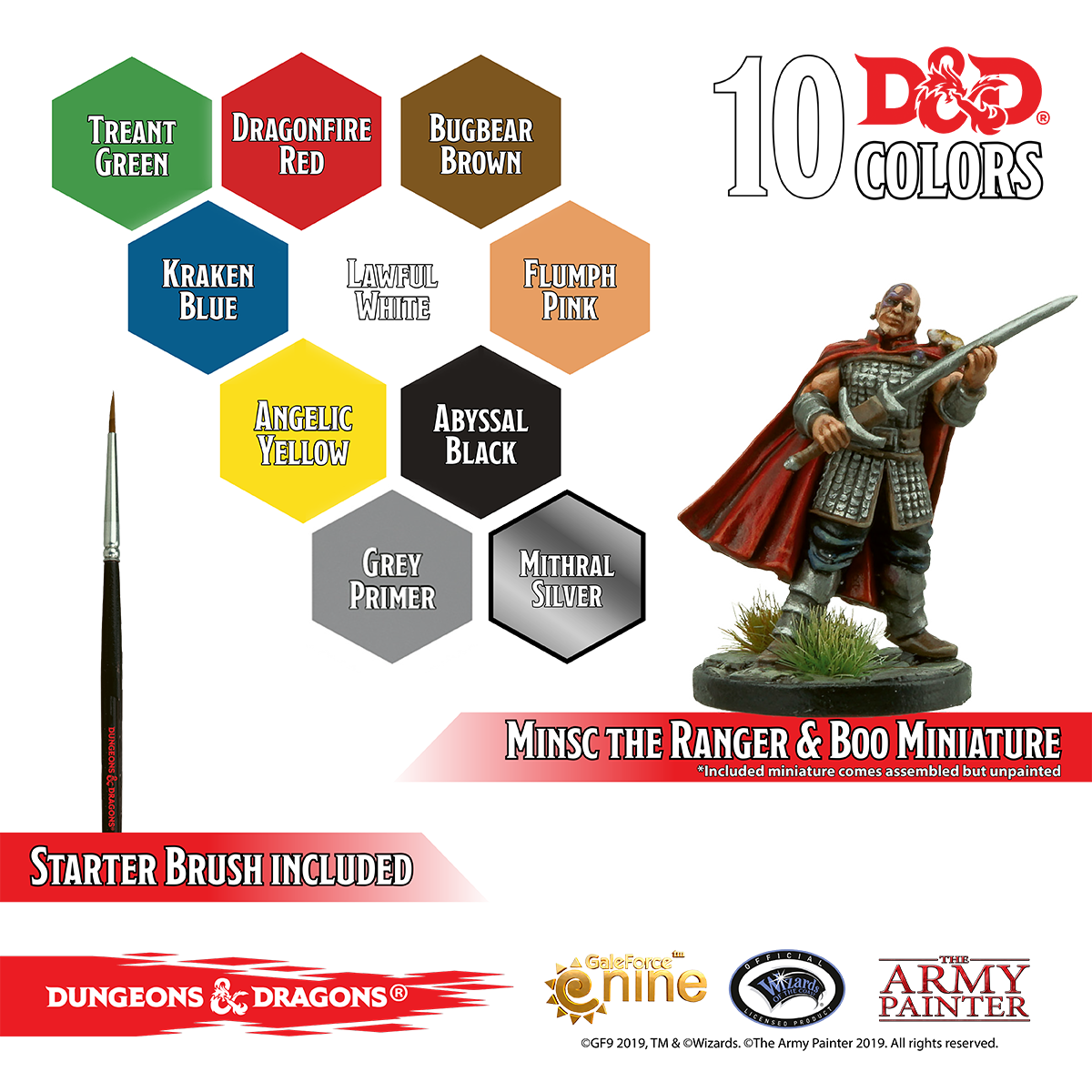 D&D: Nolzur's Marvelous Pigments - Adventurer's Paint Set