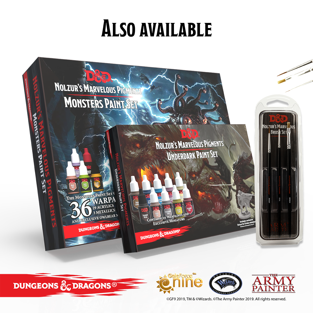D&D: Nolzur's Marvelous Pigments - Adventurer's Paint Set