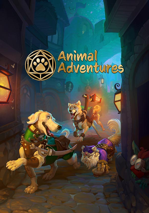 Animal Adventures RPG cover. This game by Steamforged is available at Kaioss Games