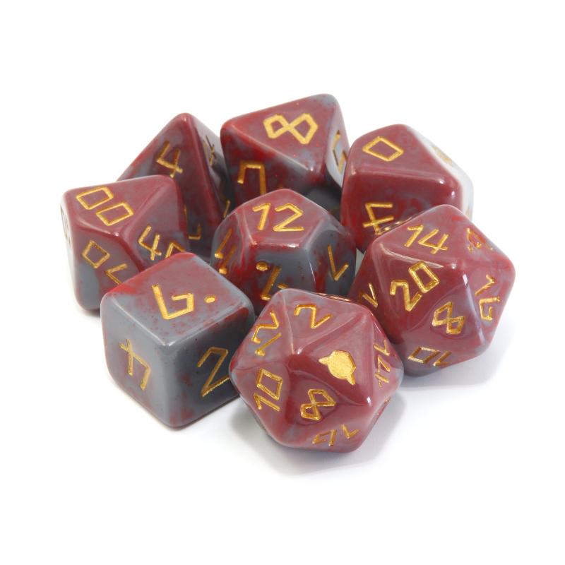 Image of Dice Goblin: The Gunslinger (RPG Set) dice. Available at indie online board games and card games retailer Kaioss Games