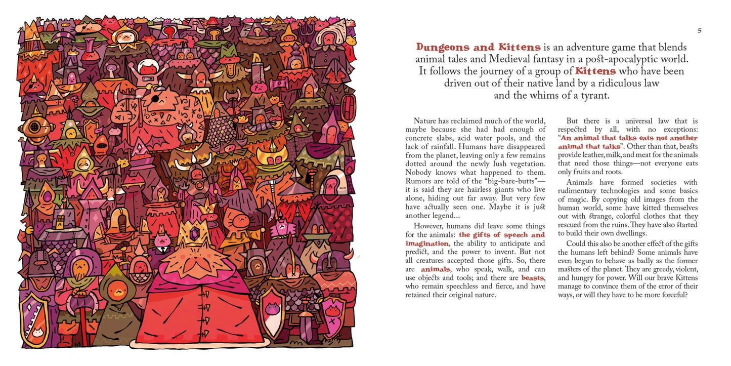 Dungeons & Kittens RPG: Core Rulebook
