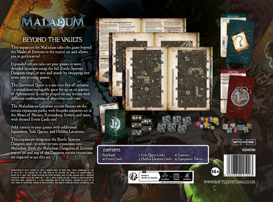 Maladum: Beyond the Vaults Expansion