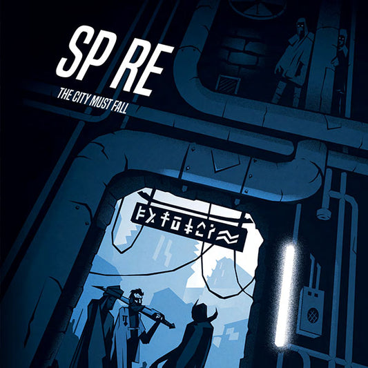 Image of Spire: Core Rule Book, 5th Anniversary Edition RPG. This game by Rowan, Rook & Decard is available at indie online boardgames and card games retailer Kaioss Games