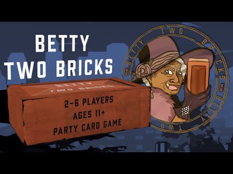Video of Betty Two Bricks card game trailer